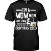 Officer I'm A Wow Mom Just Like A Normal Mom Except Much Cooler Shirt