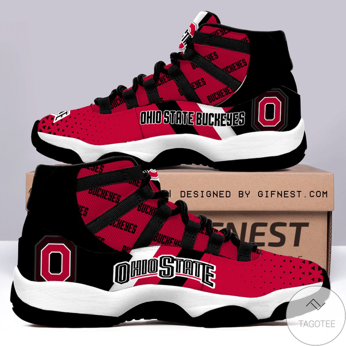 Ohio State Buckeyes Air Jordan 11 Shoes