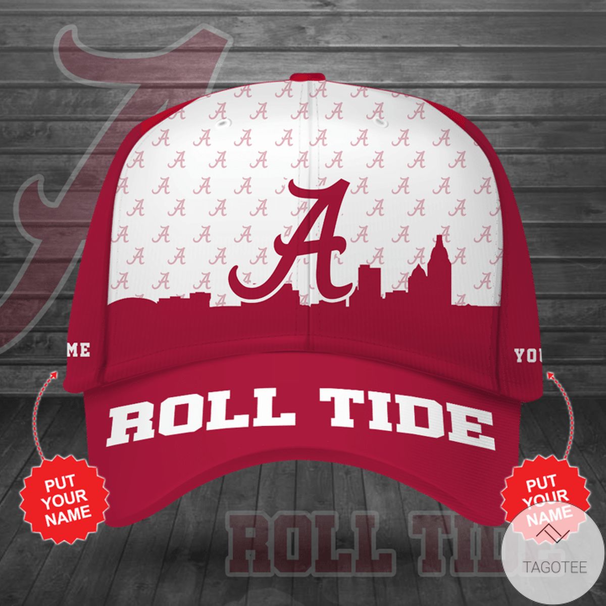 Personalized Alabama Crimson Tide Roll A Tide Cap