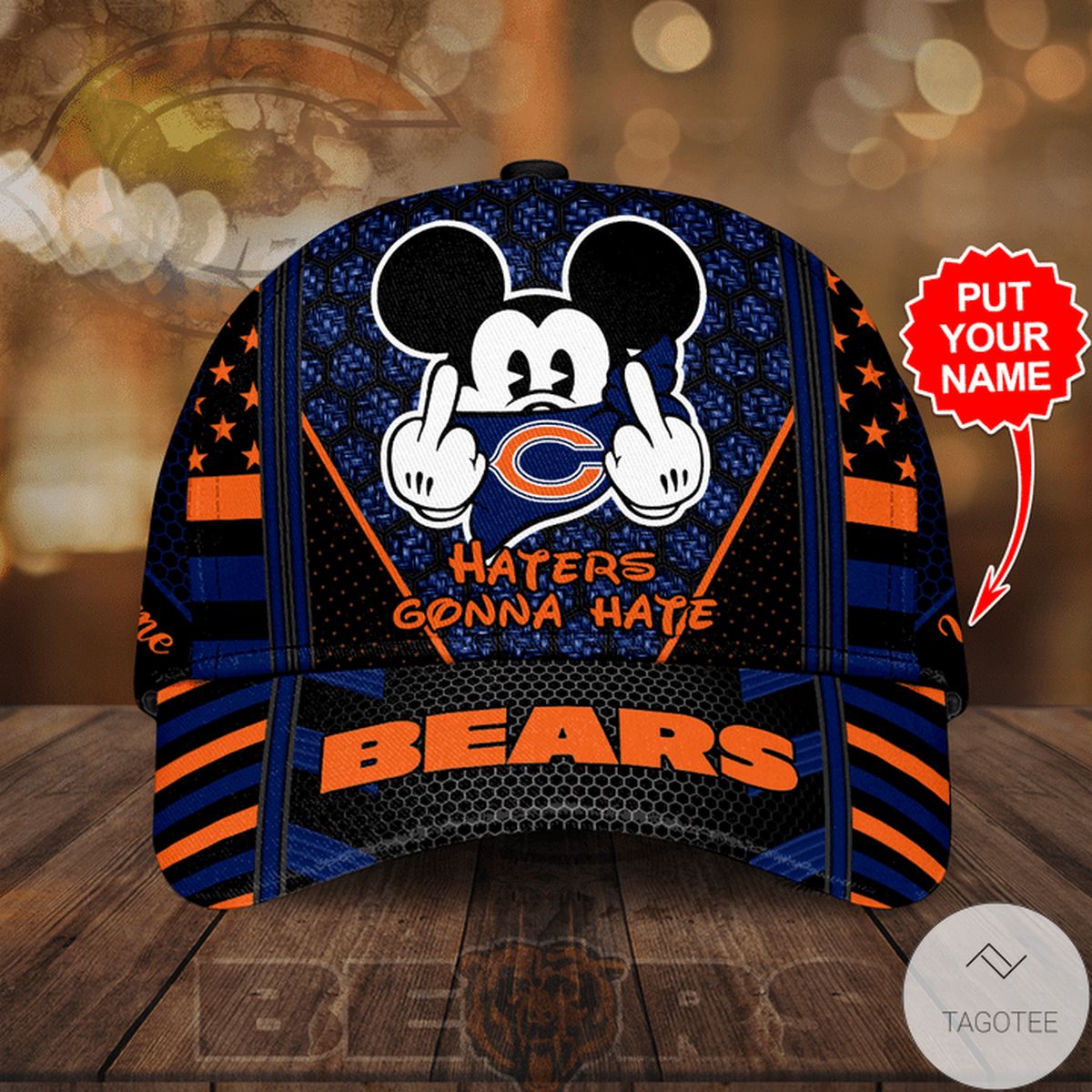Personalized Chicago Bears Haters Gonna Hate Cap