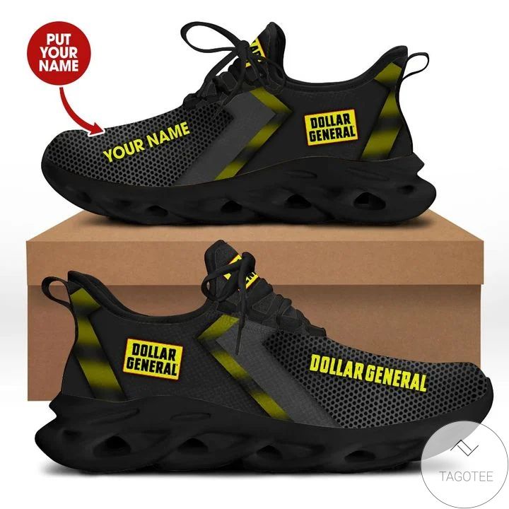 Personalized Dollar General Clunky Running Sneaker Max Soul Shoes