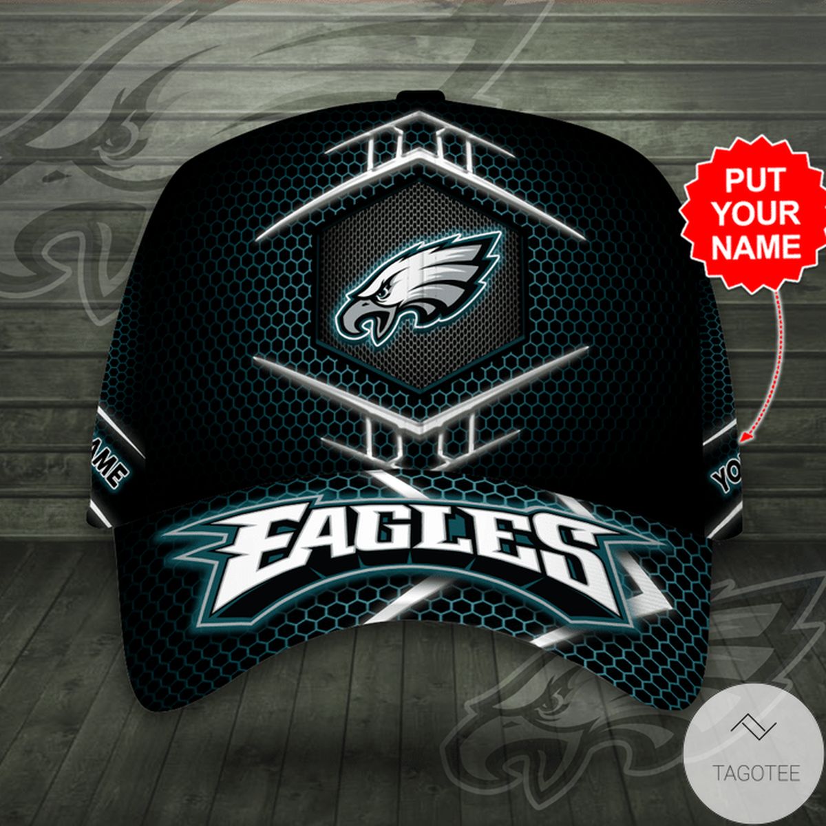 Personalized Eagles Cap