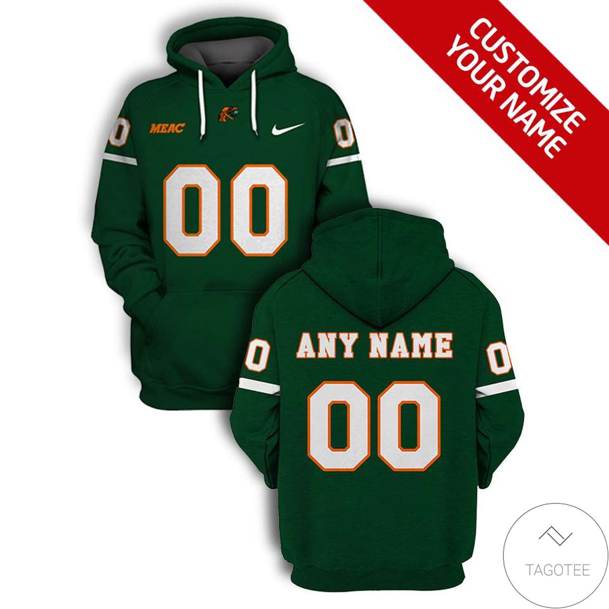 Personalized Florida A And M Rattlers Branded Unisex 3d Hoodie