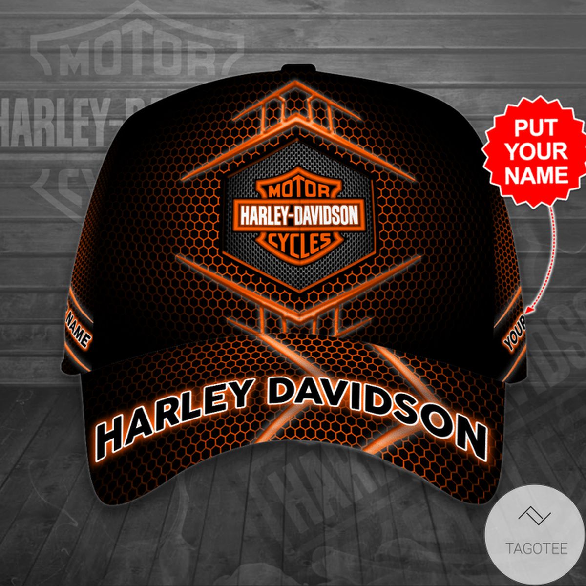 Personalized Harley Davidson Cap