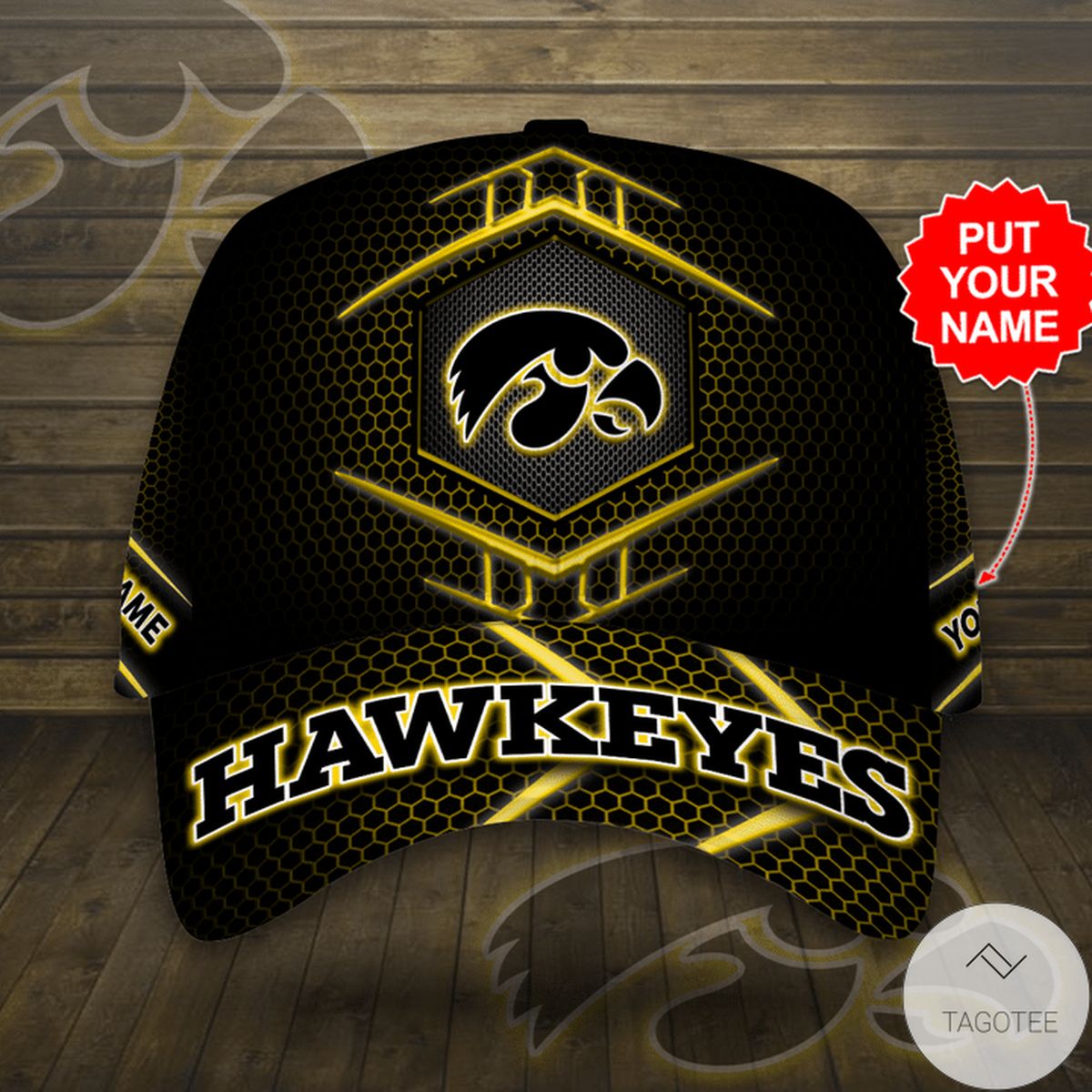 Personalized Iowa Hawkeyes Cap