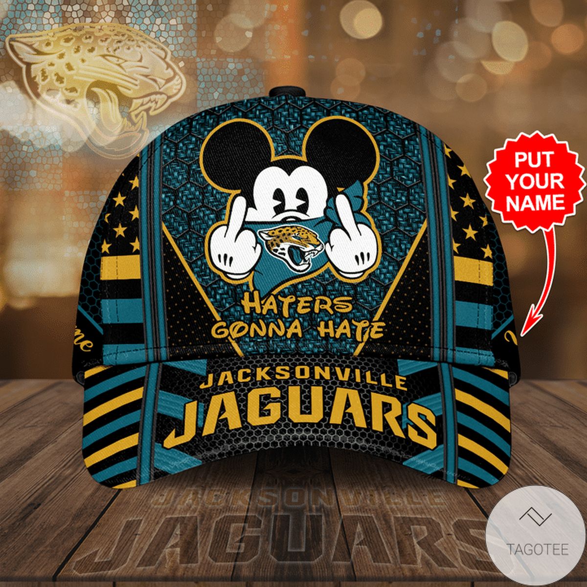 Personalized Jacksonville Jaguars Cap