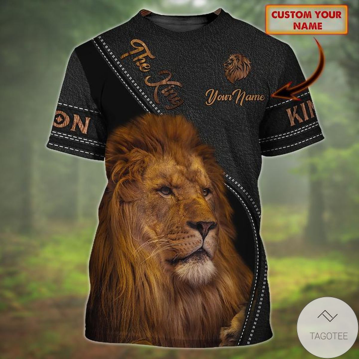 Personalized Lion The King 3d Shirt