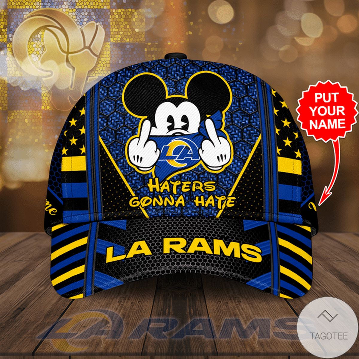 Personalized Los Angeles Rams Haters Gonna Hate Cap