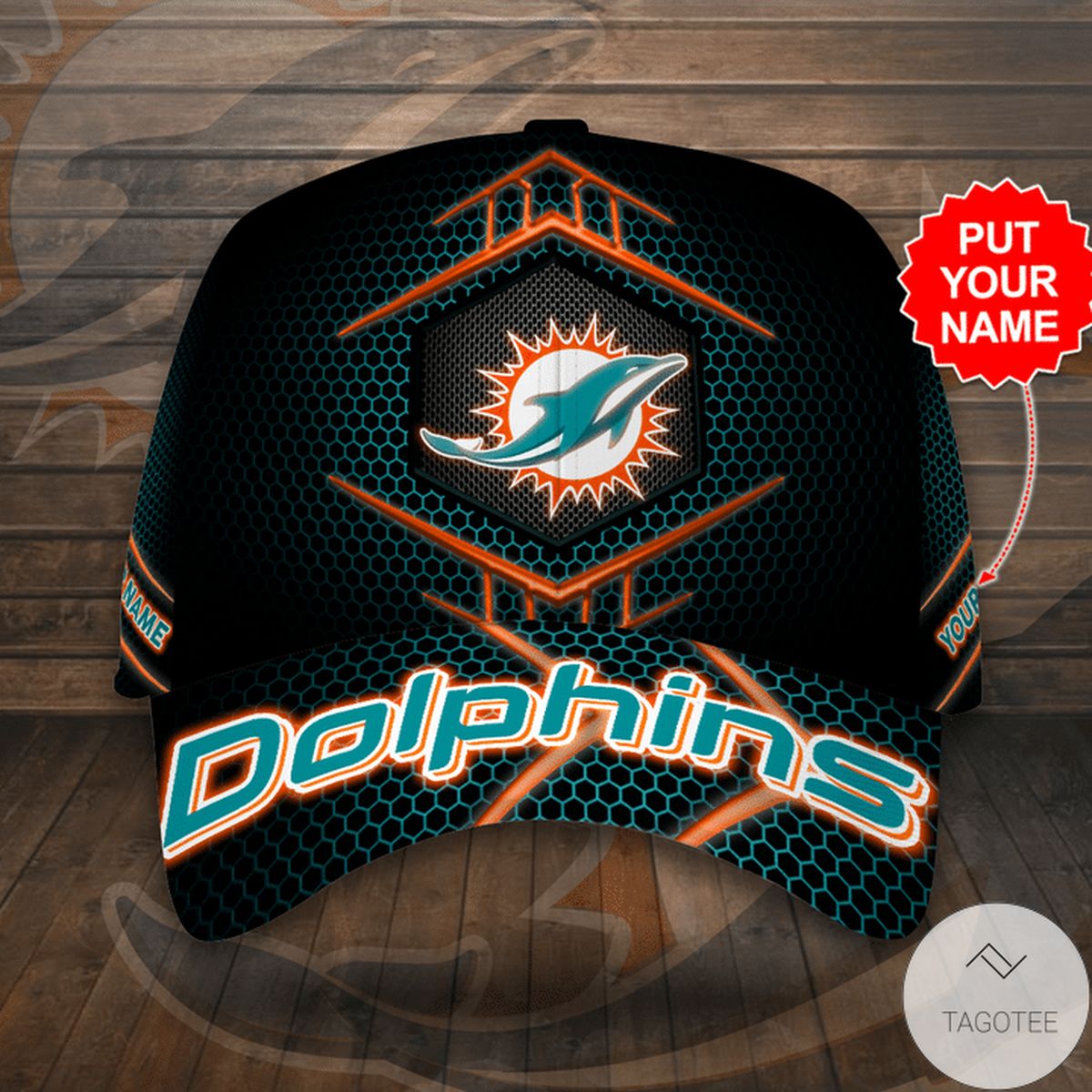 Personalized Miami Dolphins Cap