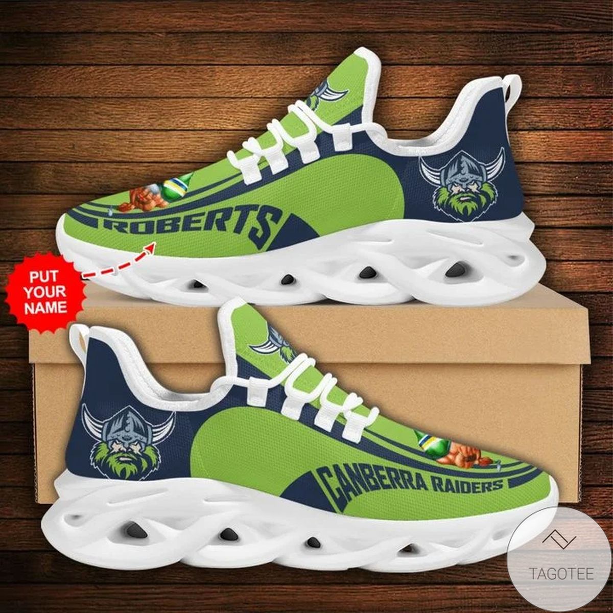 Personalized NRL Canberra Raiders Max Soul Sneaker