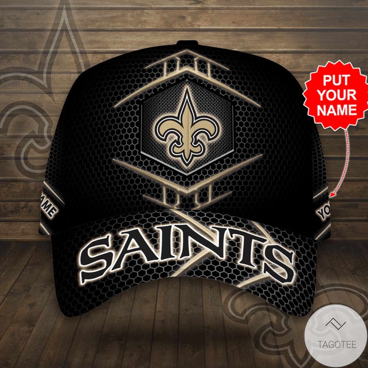 Personalized New Orleans Saints Cap