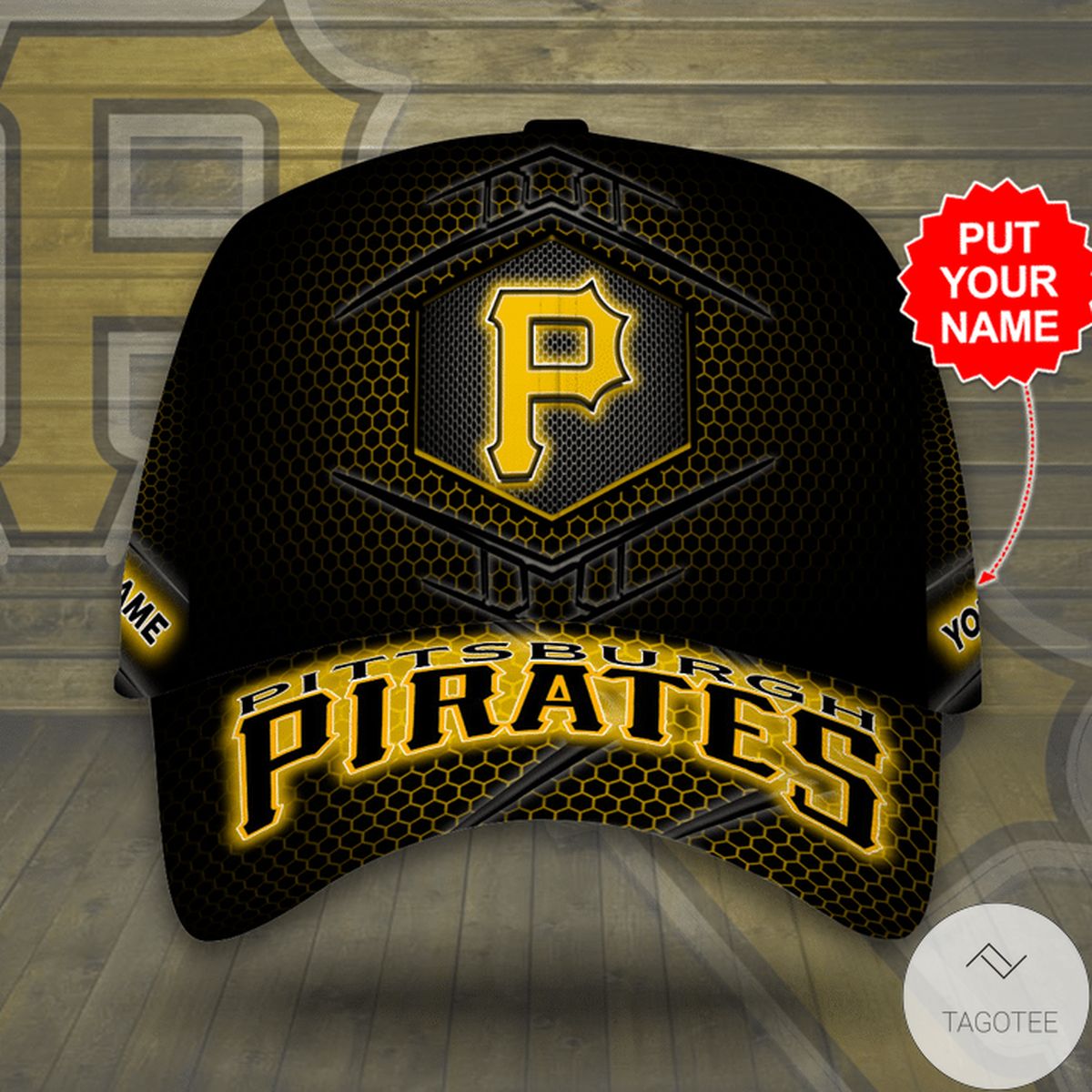 Personalized Pittsburgh Pirates Cap