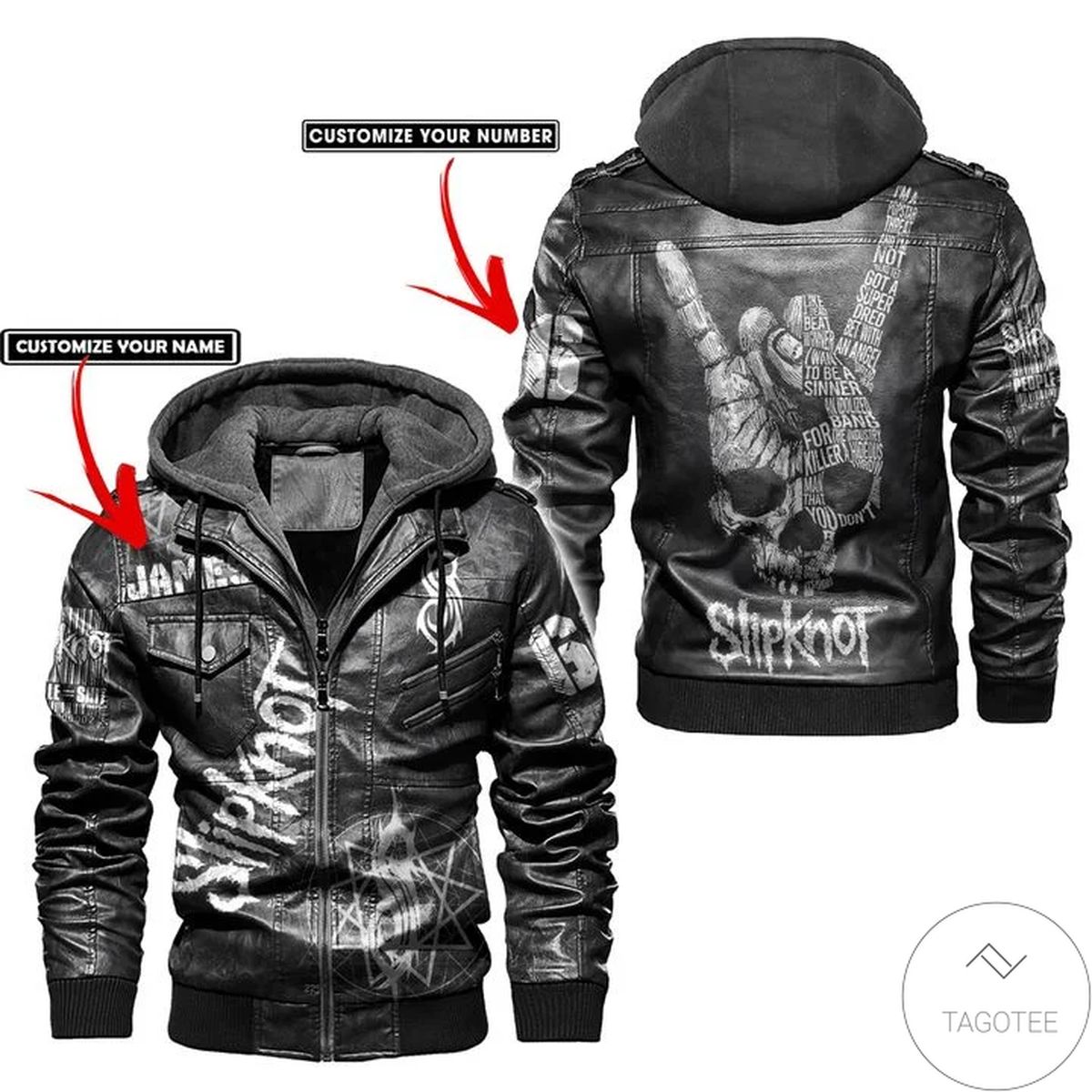 Personalized Slipknot Leather Jacket