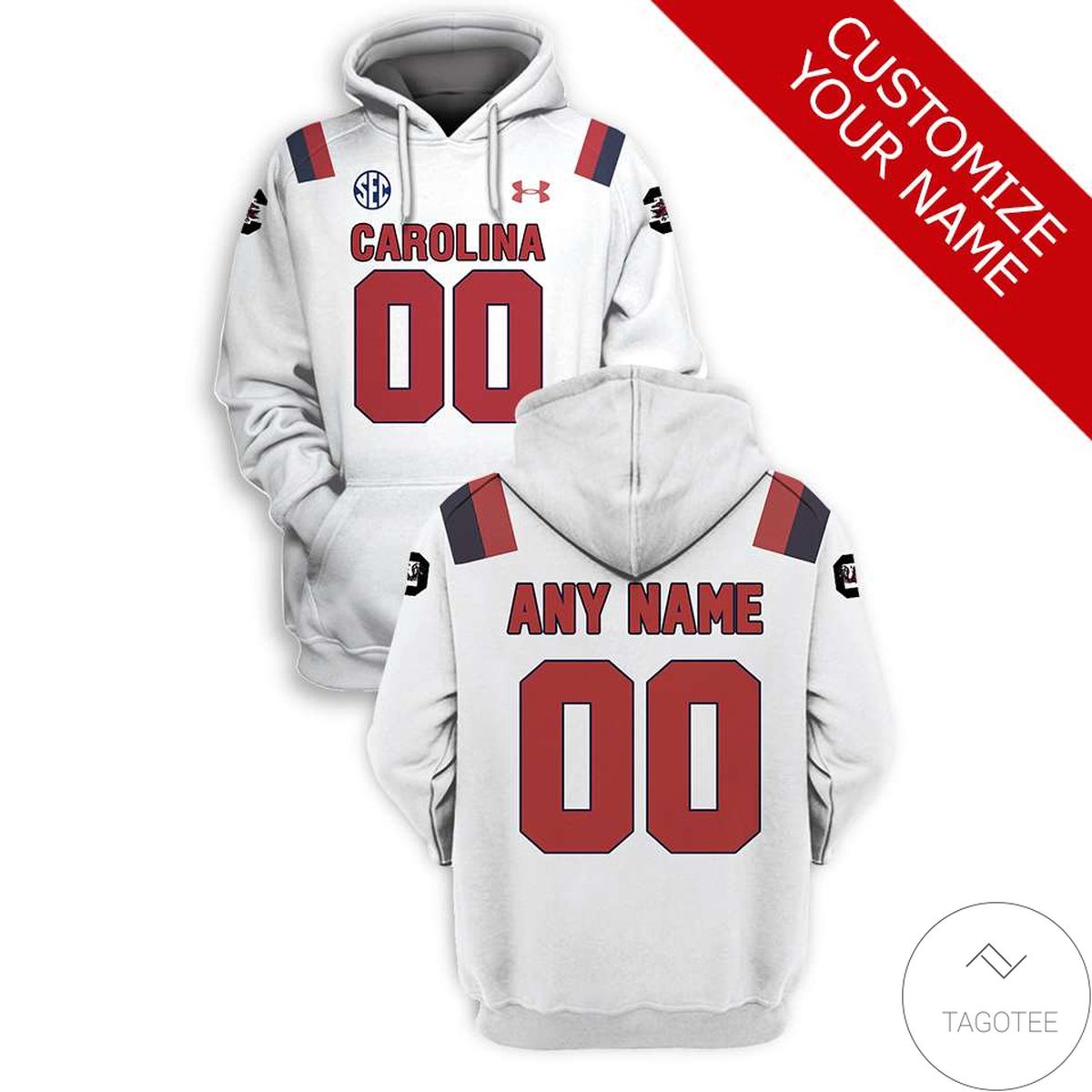 Personalized South Carolina Gamecocks Branded Team Unisex 3d Hoodie
