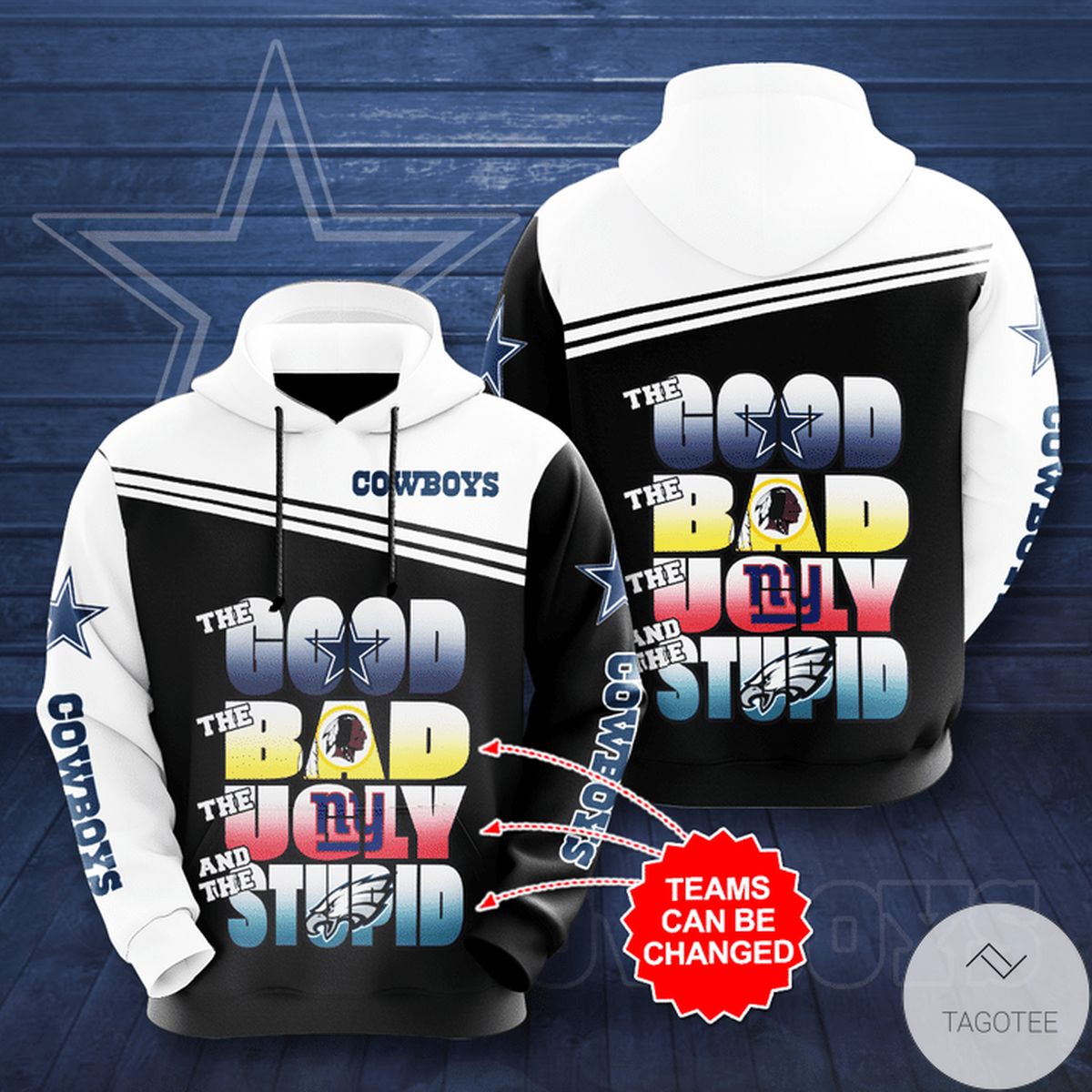 Personalized The Good The Bad The Ugly And The Stupid 3d Hoodie