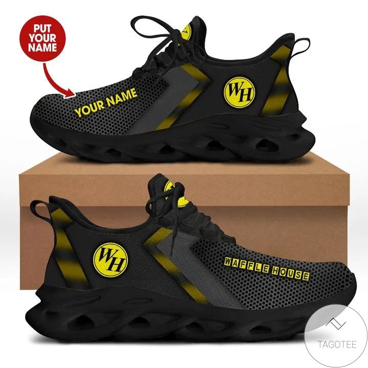 Personalized Waffle House Clunky Running Sneaker Max Soul Shoes