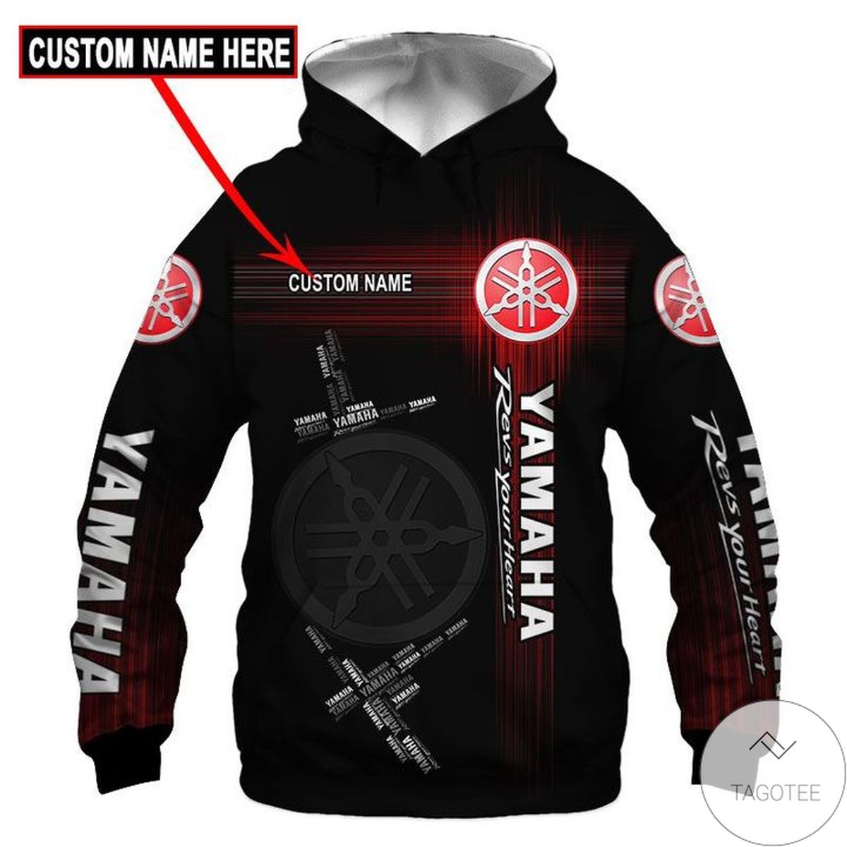 Personalized Yamaha 3d Hoodie