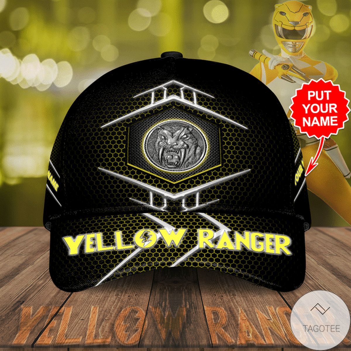 Personalized Yellow Ranger Cap