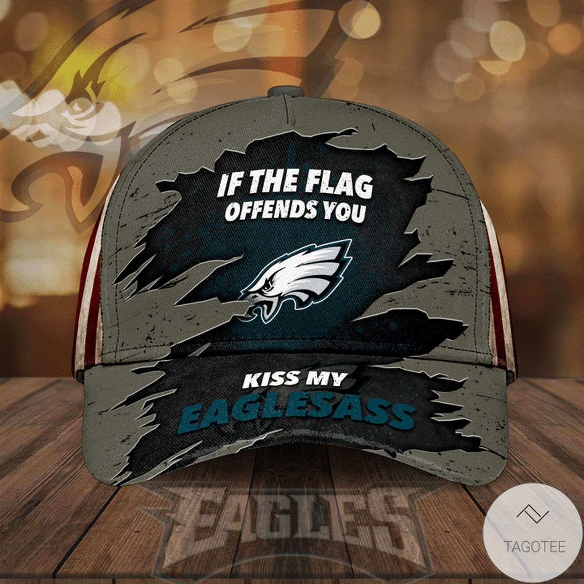 Philadelphia Eagles If The Flag Offends You Cap
