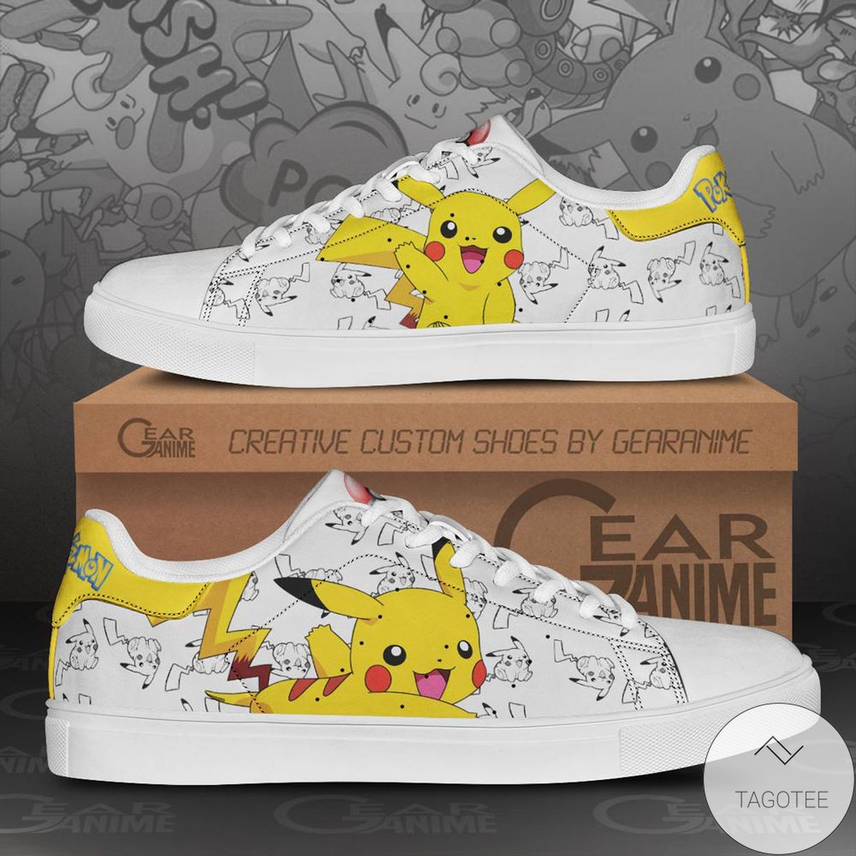 Pikachu Pokemon Stan Smith Shoes