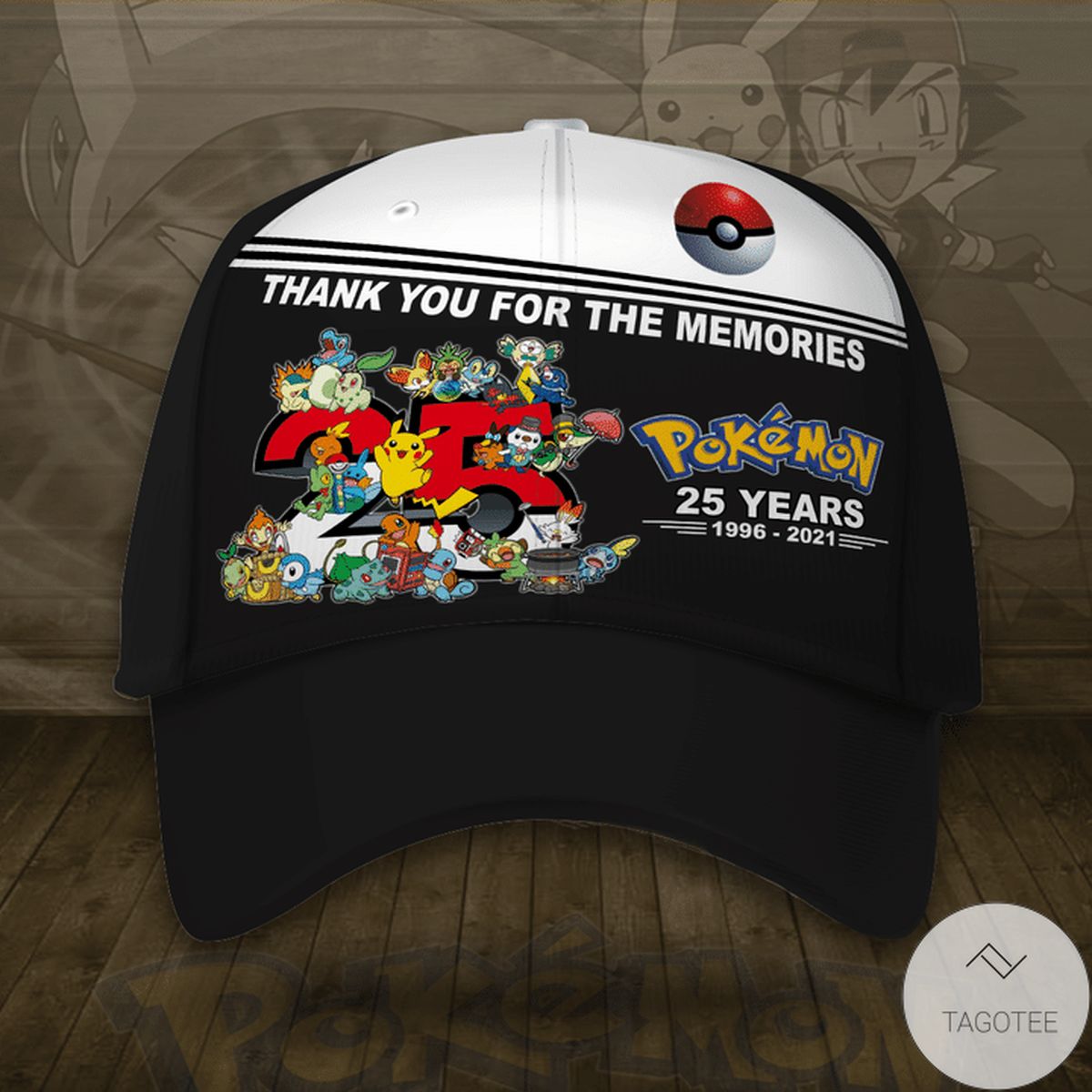 Pokemon 25th Anniversary Cap