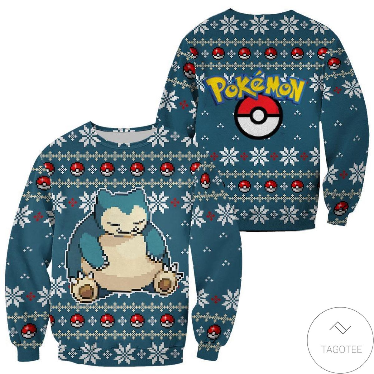 Pokemon Infernape Ugly Christmas Sweater