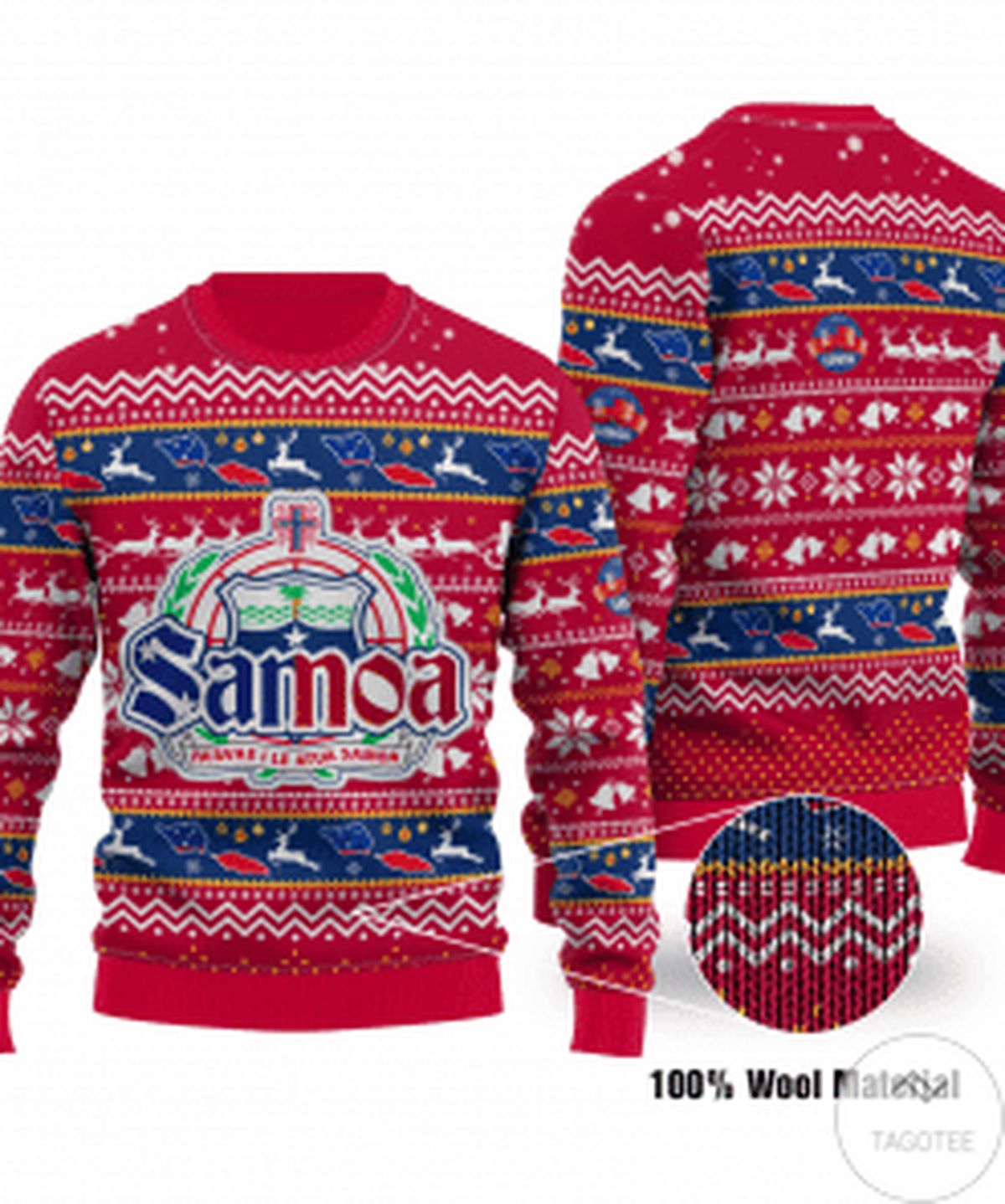 Samoa Ugly Christmas Sweater