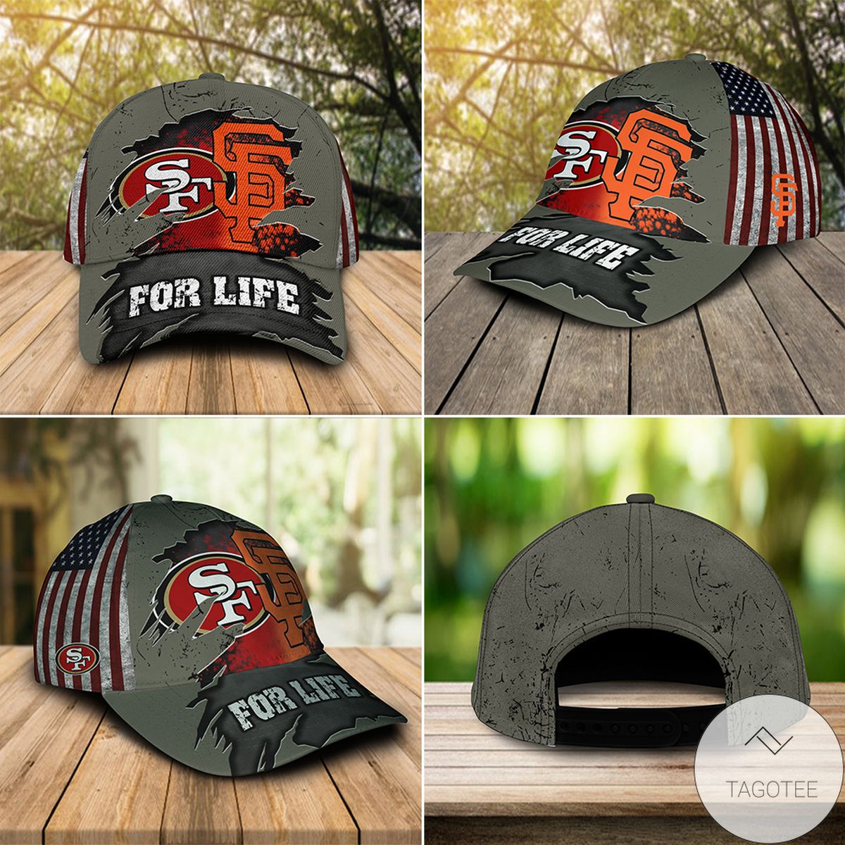 San Francisco 49ers Giants For Life Cap