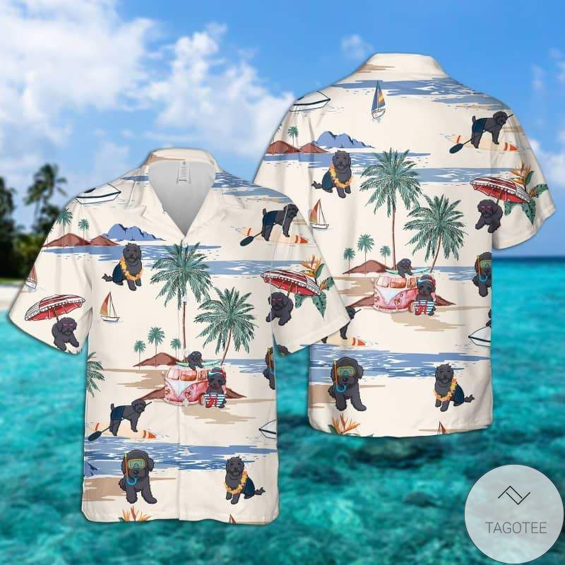 Schnoodle Summer Beach Hawaiian Shirt