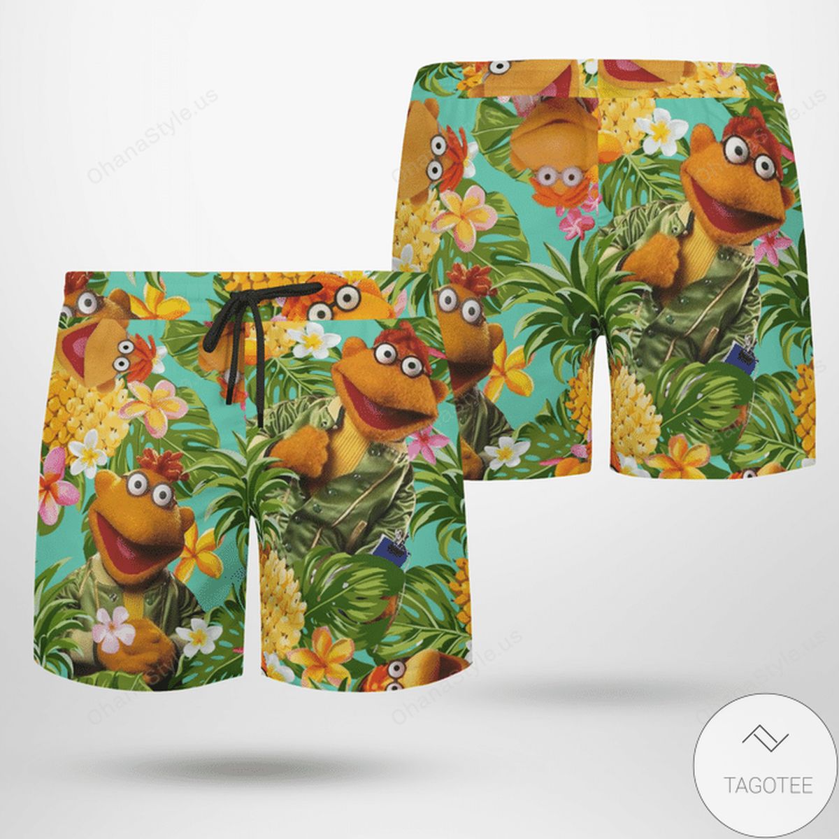 Scooter Beach Shorts Tropical