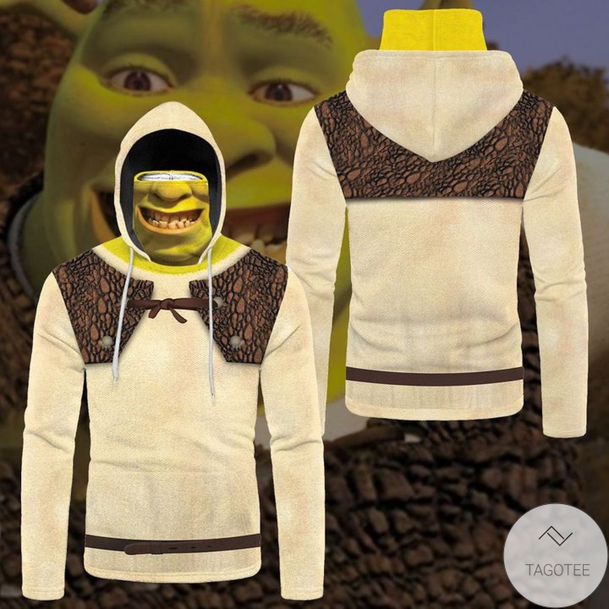 Shrek Gaiter Mask Hoodie
