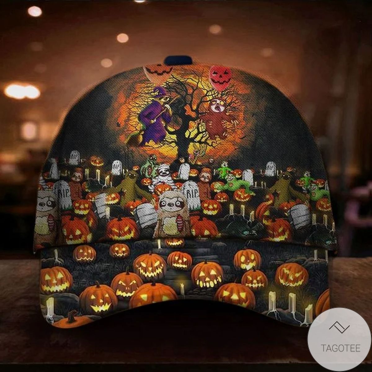 Sloth Pumpkin Halloween Hat Unique Halloween Gift Ideas For Adults Men And Women
