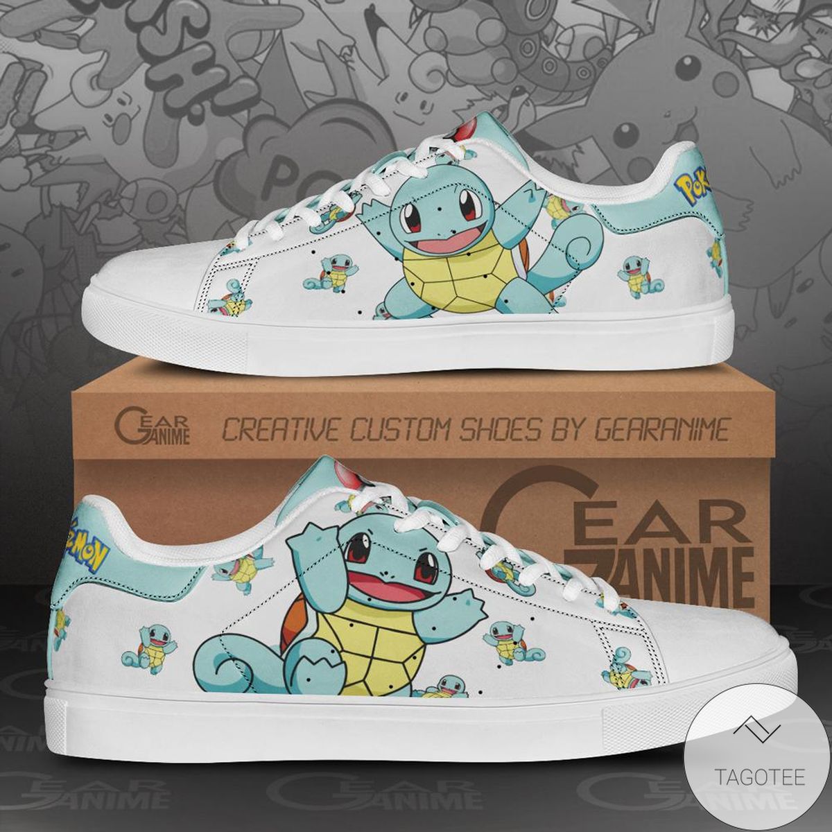 Squirtle Pokemon Stan Smith Shoes