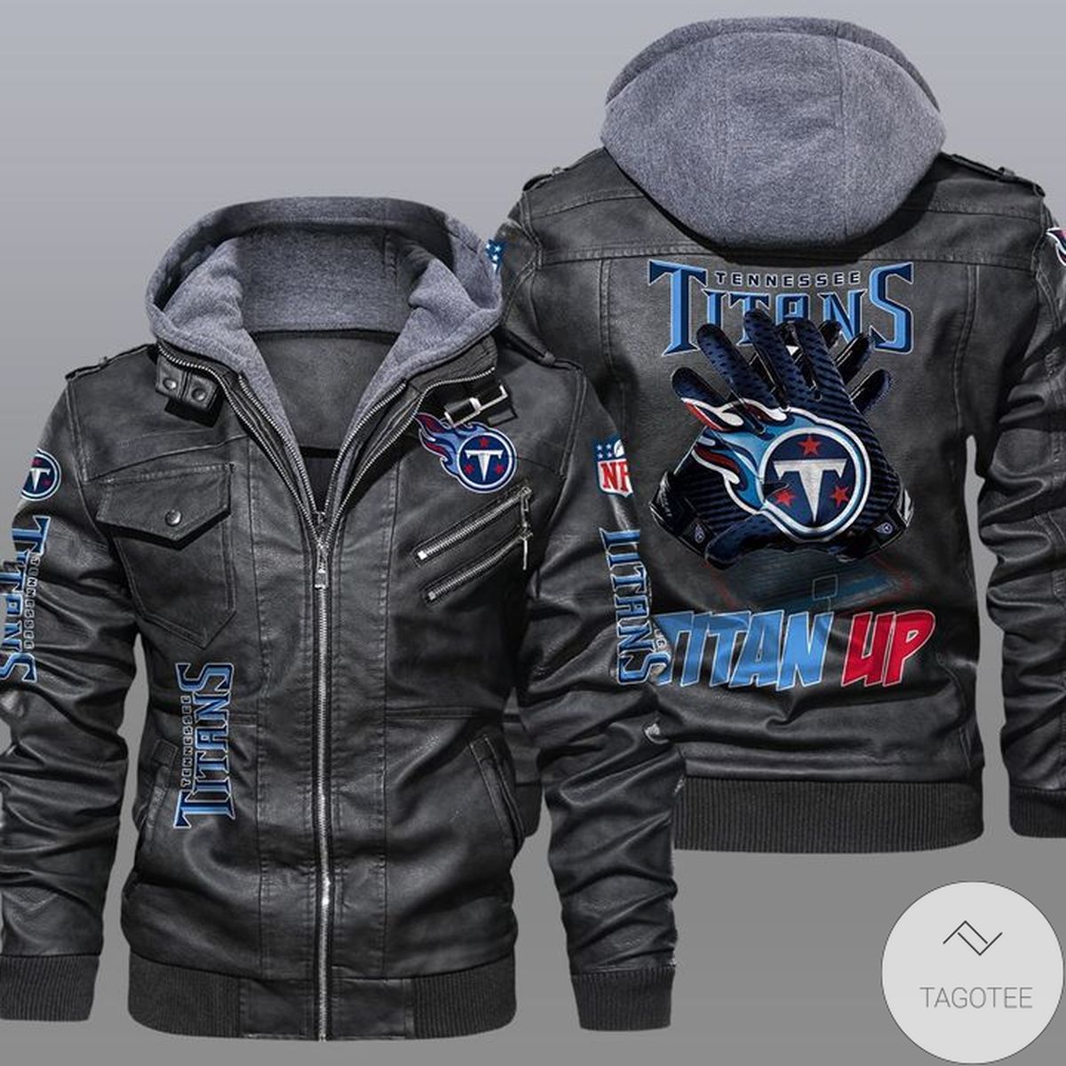 Tennessee Titans 2D Leather Jacket