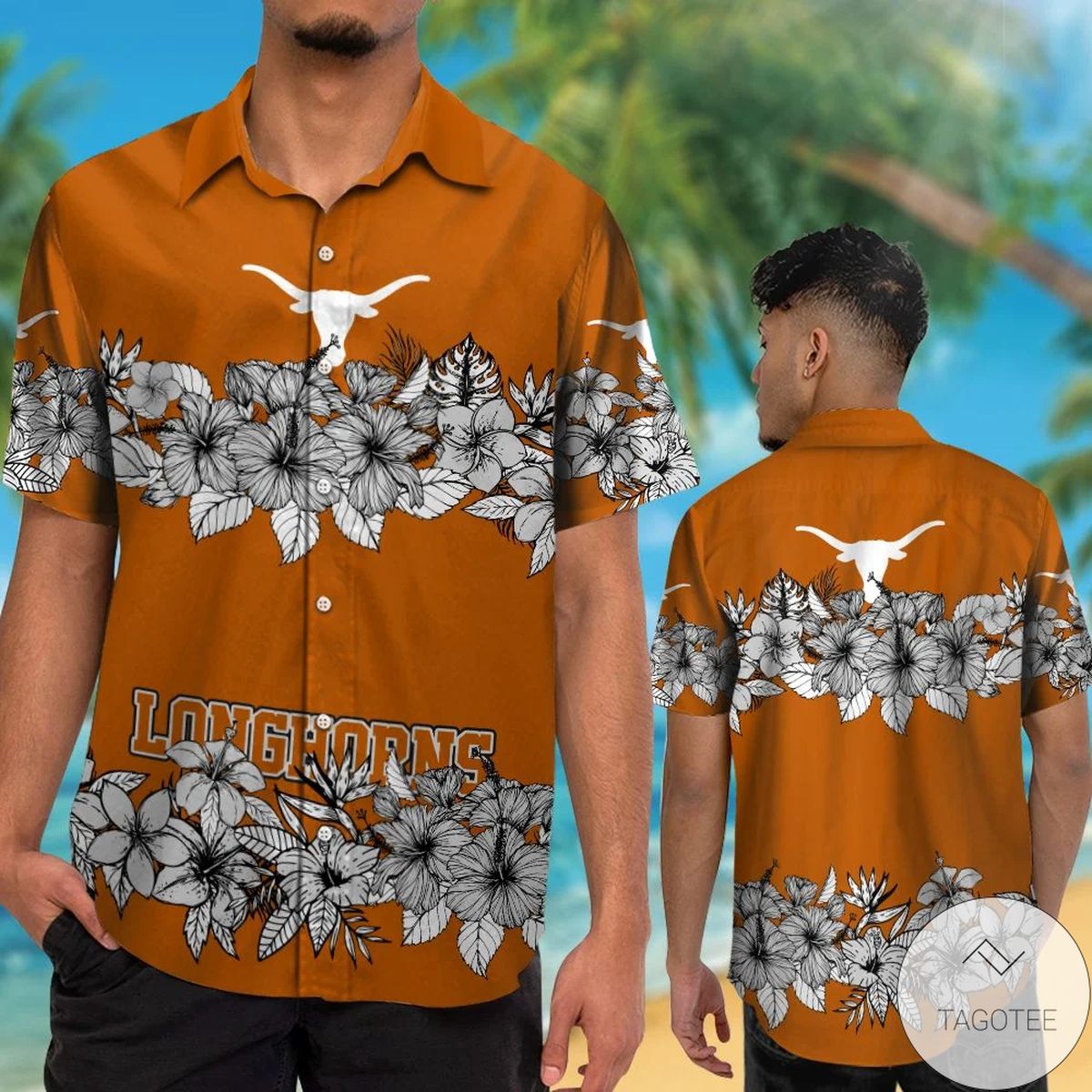 Texas Longhorns Hawaiian Shirt