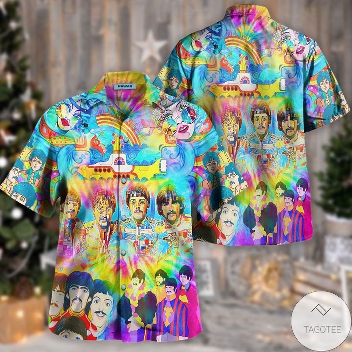 The Beatles Hippie Soul Hawaiian Shirt