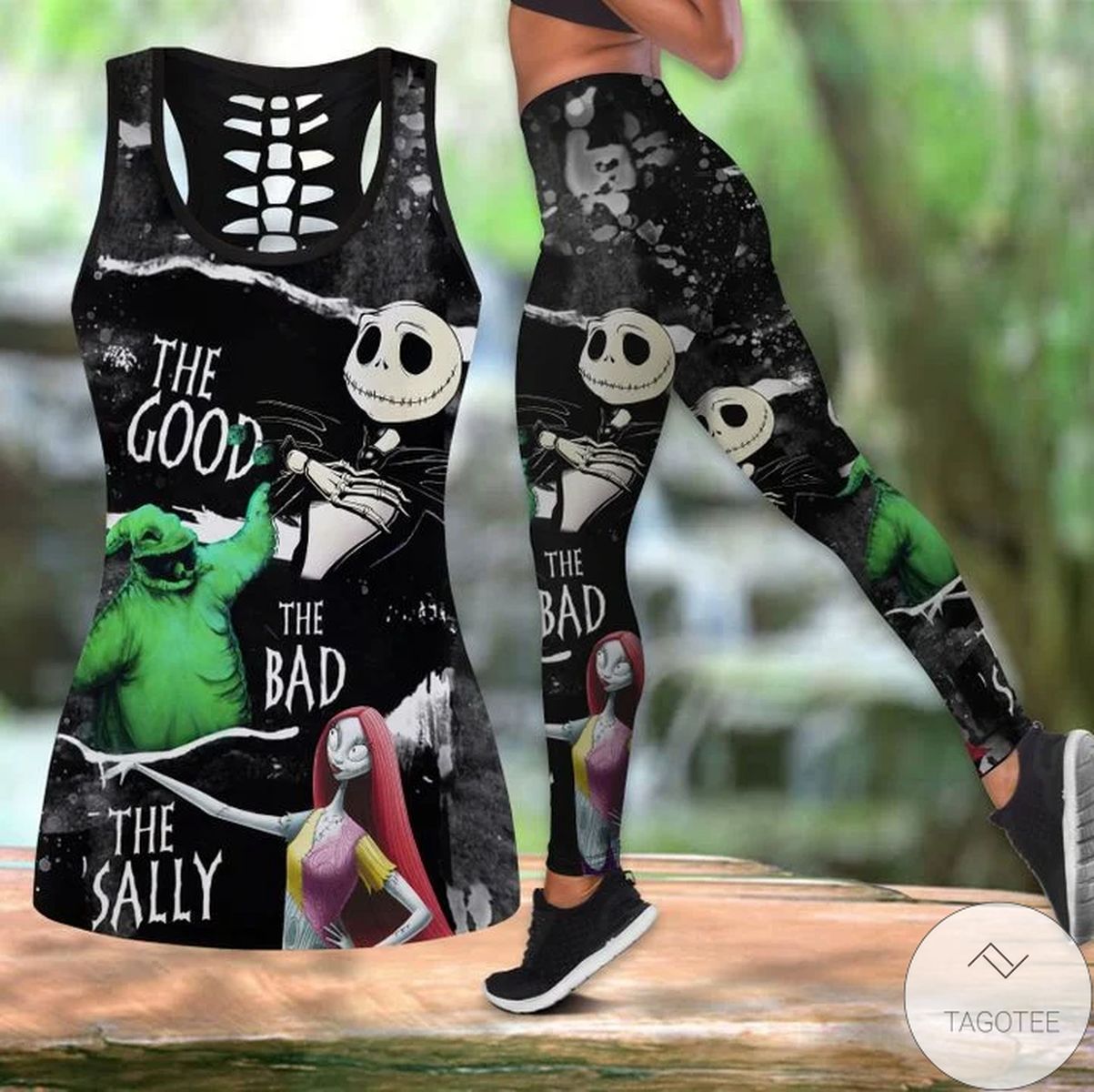 The Good The Bad The Sally Hollow Tank Top & Leggings Set