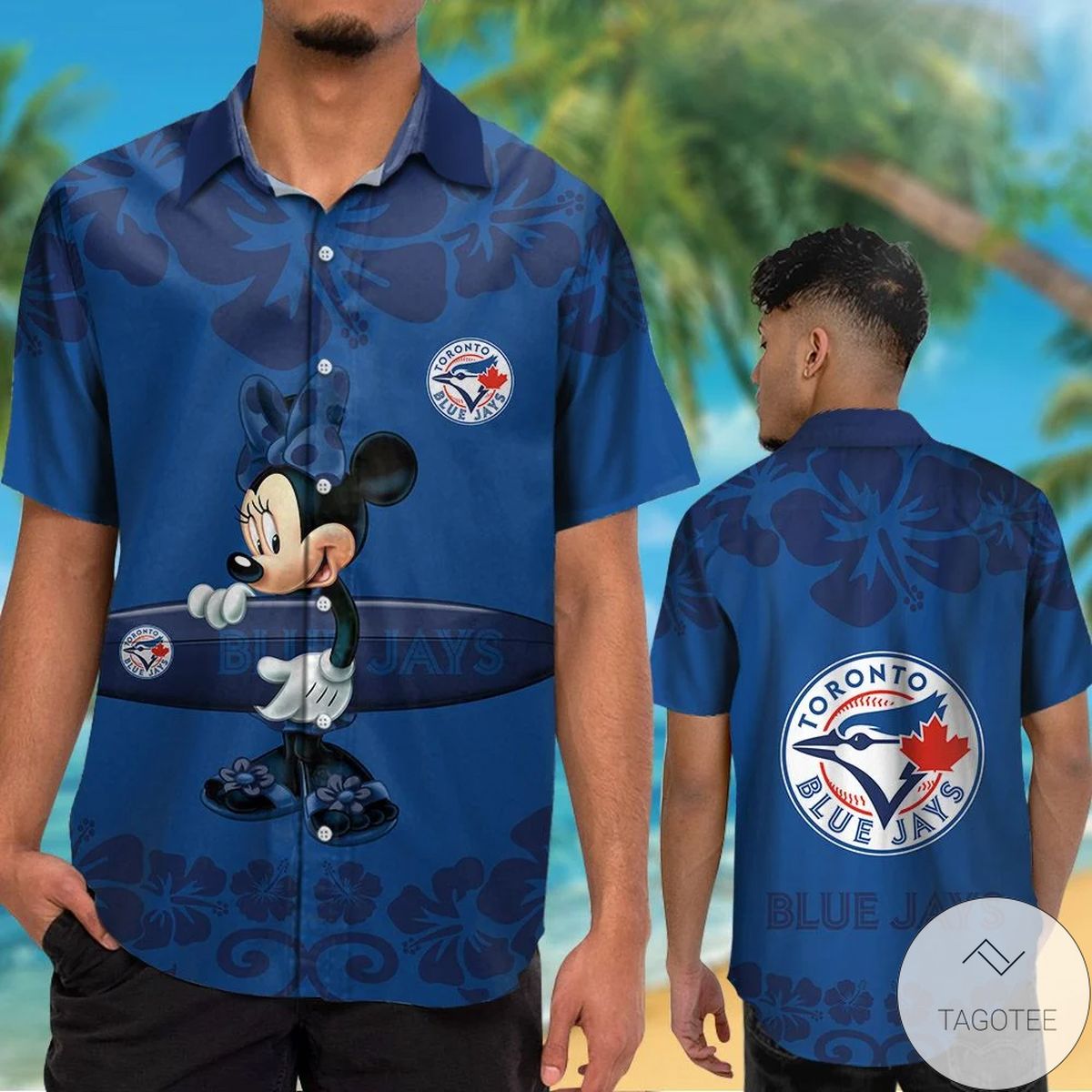 Toronto Blue Jays Minnie Mouse Hawaiian Shirt