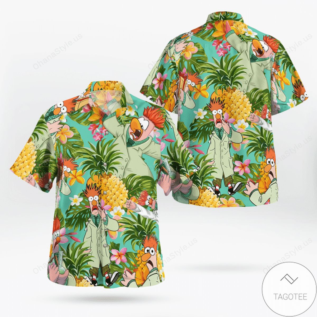Tropical Beaker Hawaiian Shirt