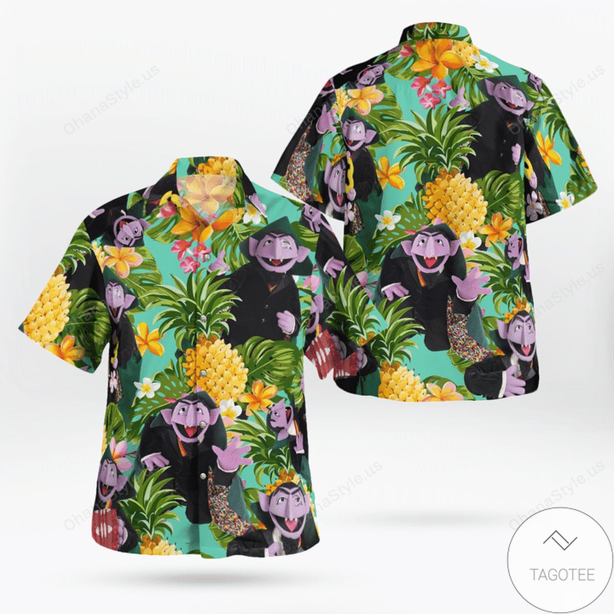 Tropical Count Von Count Hawaiian Shirt
