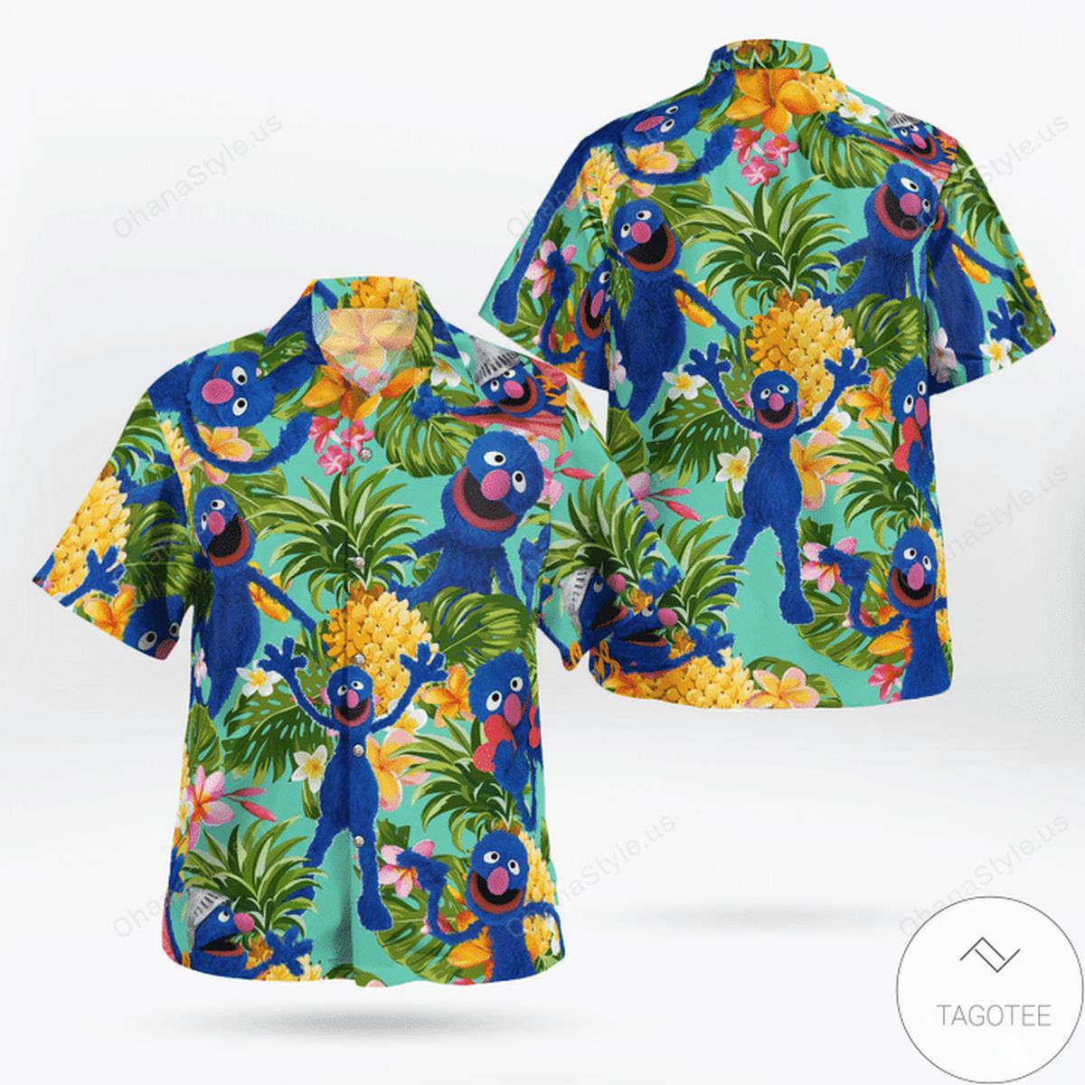 Tropical Grover Hawaiian Shirt