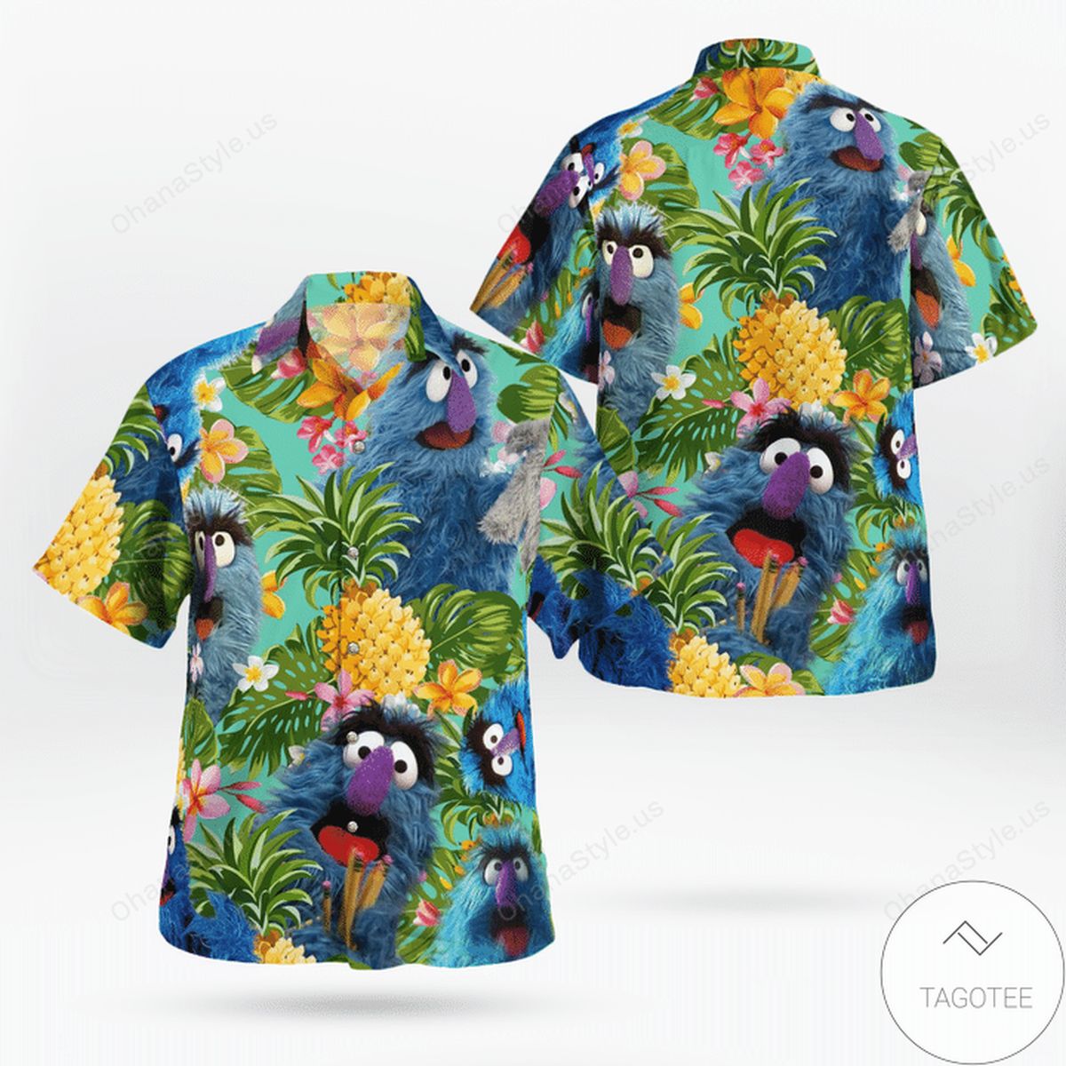 Tropical Herry Monster Hawaiian Shirt