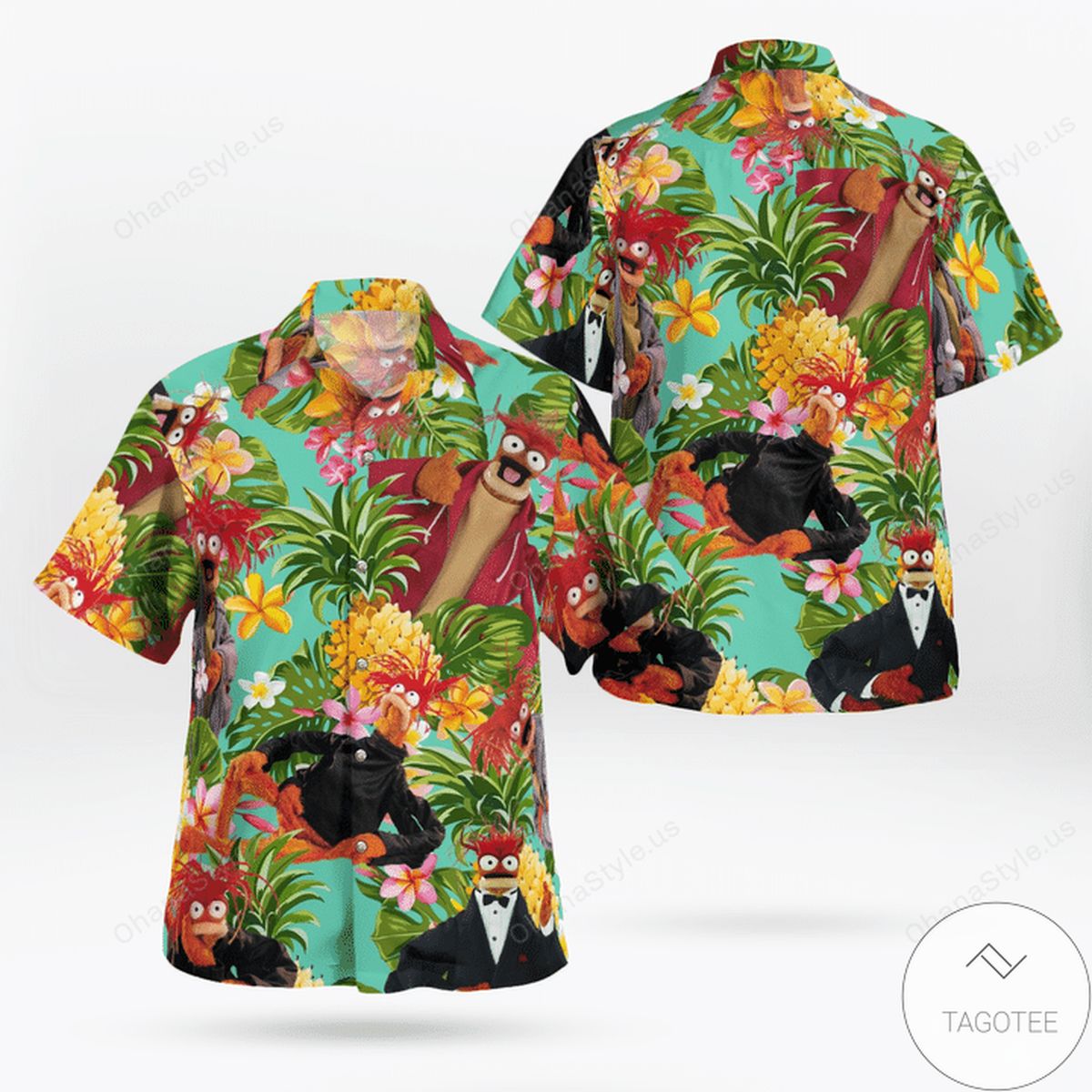 Tropical Pepe The King Prawn Hawaiian Shirt