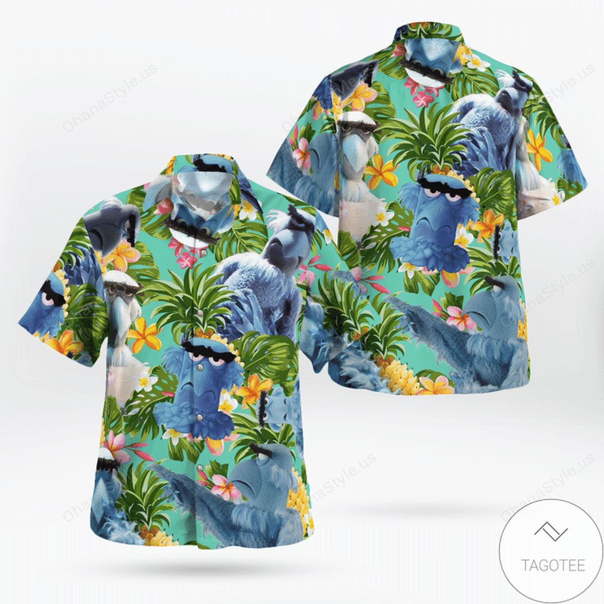 Tropical Sam The Eagle Hawaiian Shirt