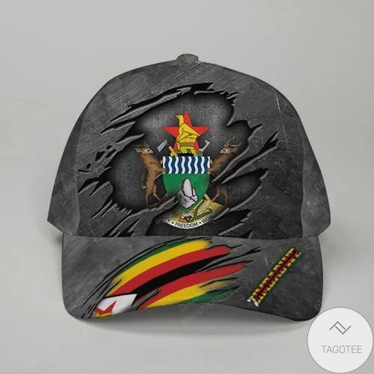 Zimbabwe 3d Cap