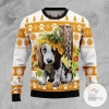 Beagle Sunflower Ugly Christmas Sweater