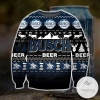 Dark Busch Beer Knitting Pattern 3d Print Ugly Christmas Sweater