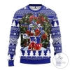 Ncaa Duke Blue Devils Tree Christmas Ugly Christmas Sweater