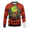 Nfl Cincinnati Bengals Grinch Hug Ugly Christmas Sweater
