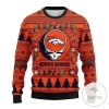 Nfl Denver Broncos Grateful Dead Ugly Christmas Sweater